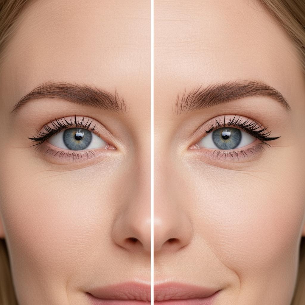 Przed i po — Eyeliner permanentny